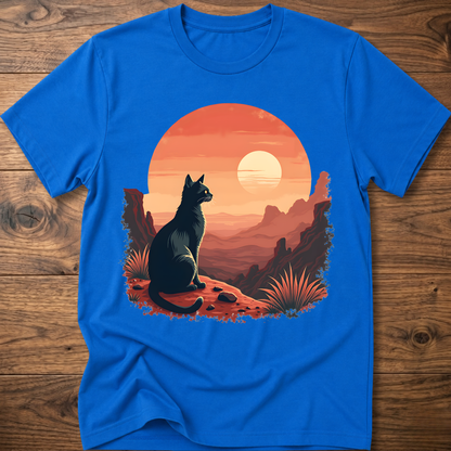 Martian Retro Cat T-Shirt