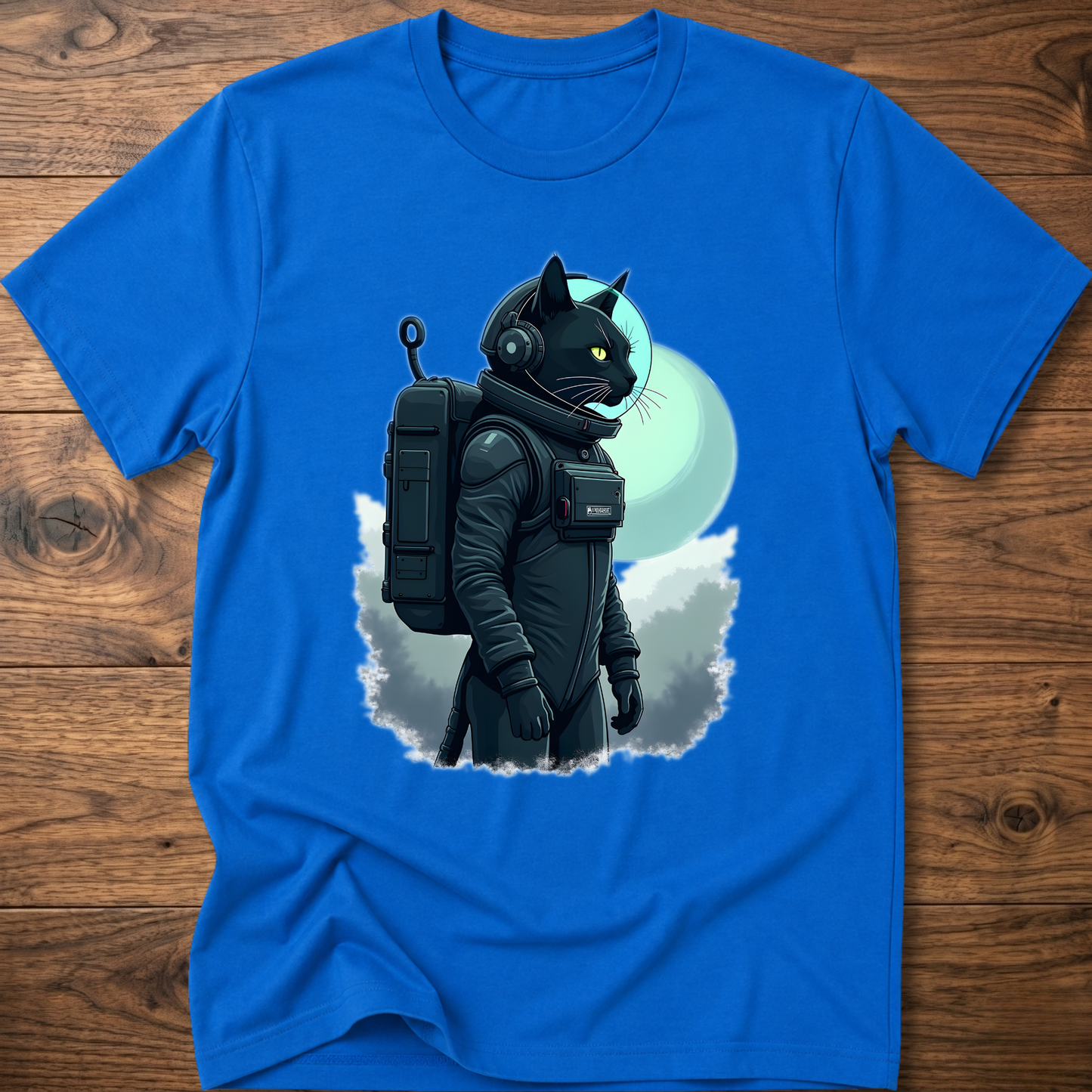 Dark Astro Cat T-Shirt