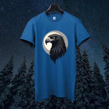 Moon Eagle Head T-Shirt