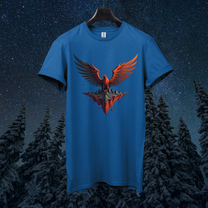 Martian Geometric Eagle T-Shirt