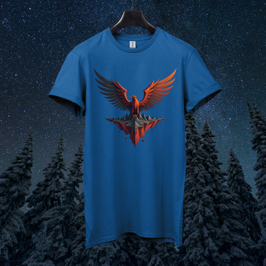 Martian Geometric Eagle T-Shirt