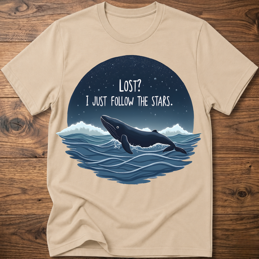 Follow the Stars Whale T-Shirt