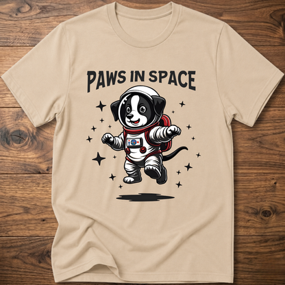 Paws in Space Dog T-Shirt