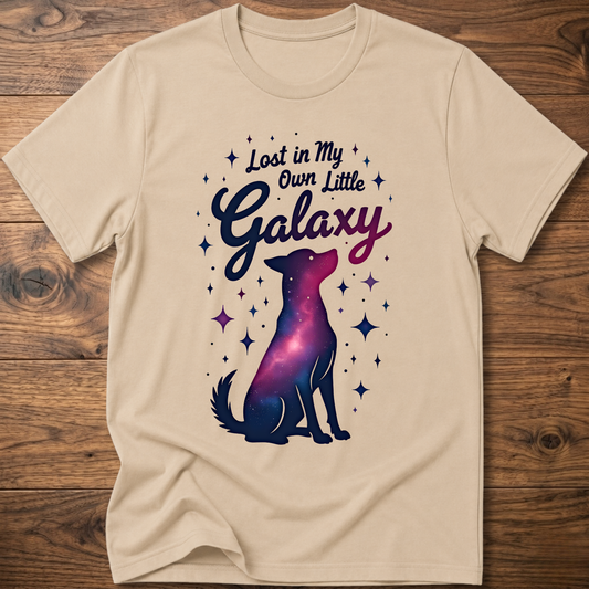 Lost in Galaxy Dog T-Shirt