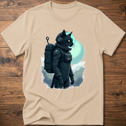 Dark Astro Cat T-Shirt