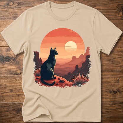 Martian Retro Cat T-Shirt