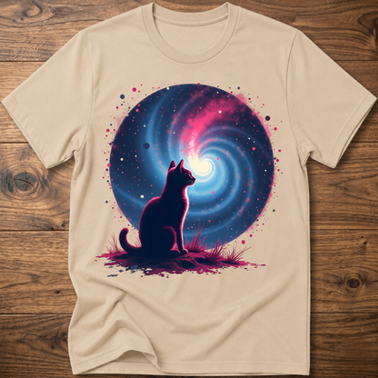 Galactic Retro Cat T-Shirt