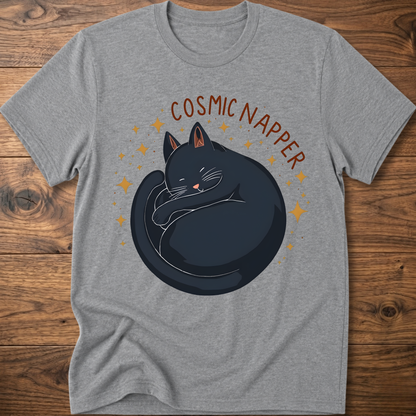 Cosmic Napper Cat T-Shirt