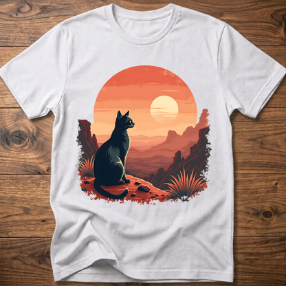 Martian Retro Cat T-Shirt
