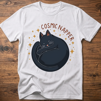 Cosmic Napper Cat T-Shirt