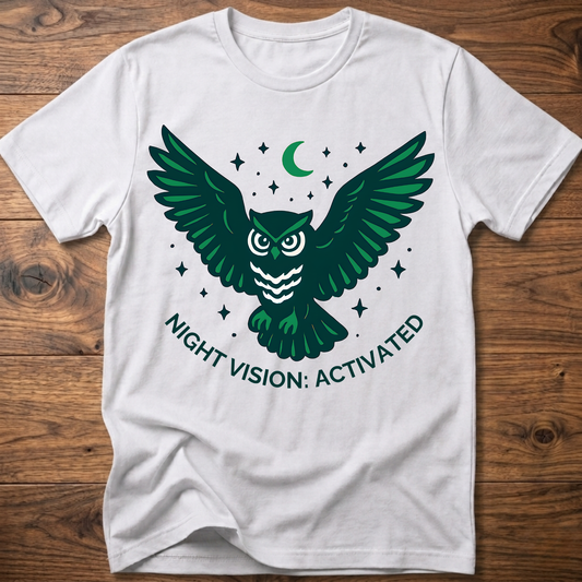 Night Vision Owl T-Shirt