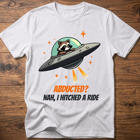 Abducted Raccoon T-Shirt