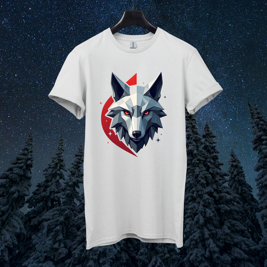 Astro Abstract Wolf T-Shirt
