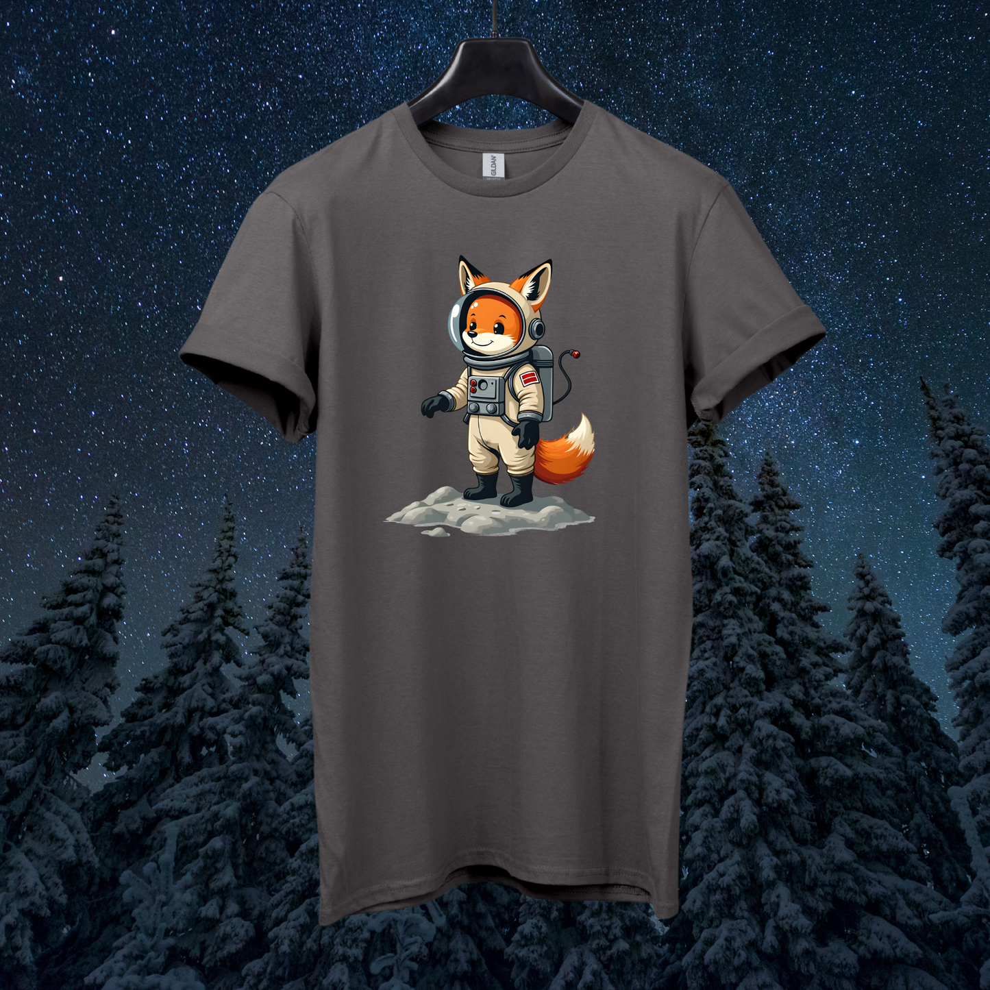 Astronaut Cute Fox T-Shirt
