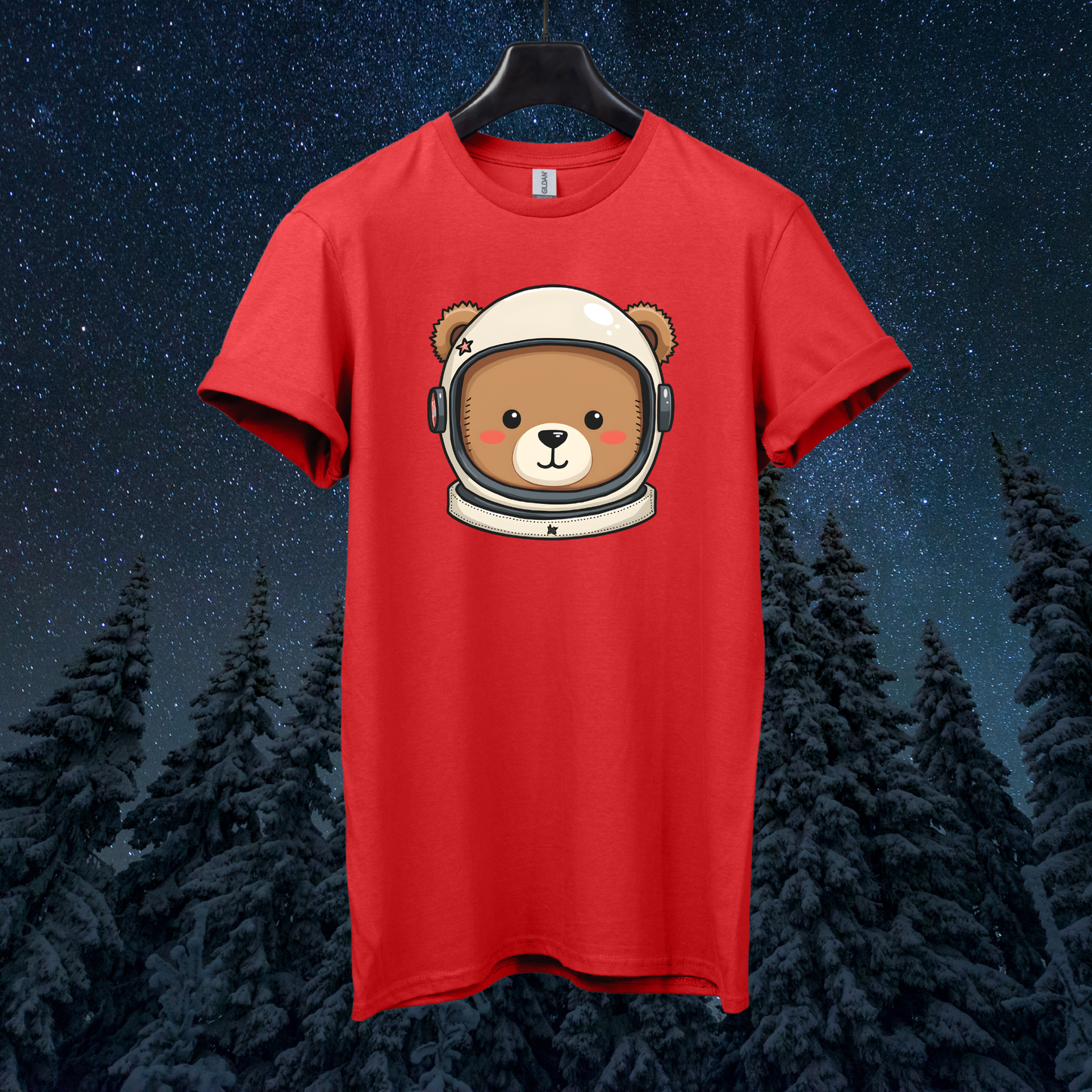 Astronaut Teddy Bear T-Shirt
