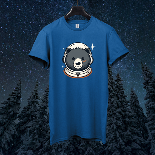 Astronaut Teddy Head T-Shirt
