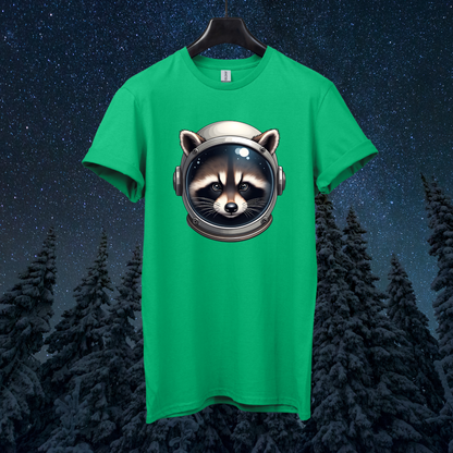 Astro Raccoon Head T-Shirt