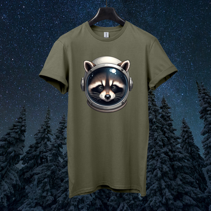 Astro Raccoon Head T-Shirt