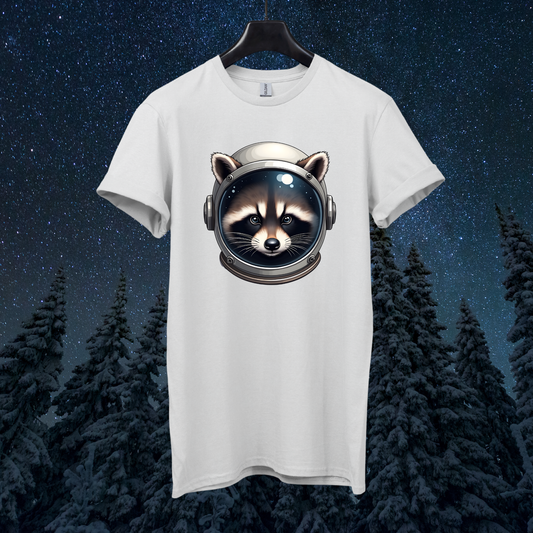 Astro Raccoon Head T-Shirt