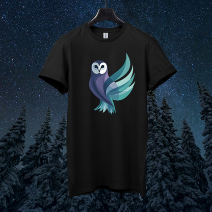 Aurora Geometric Owl T-Shirt