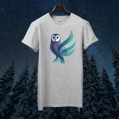 Aurora Geometric Owl T-Shirt