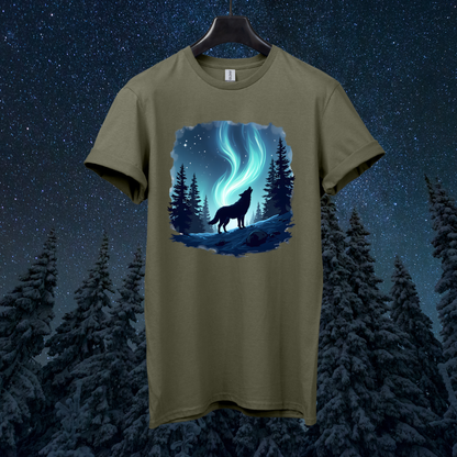 Aurora Night Wolf T-Shirt