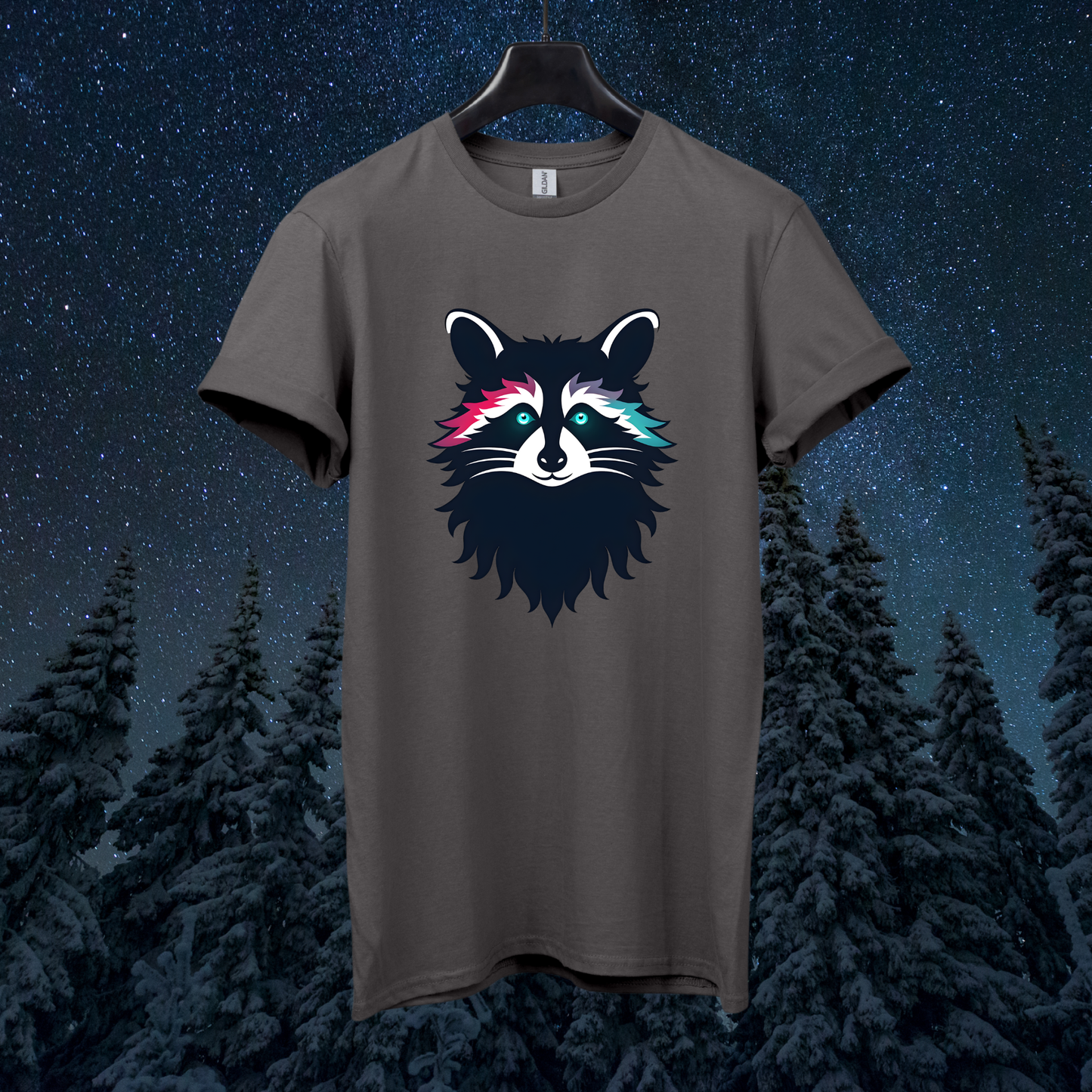 Aurora Raccoon T-Shirt