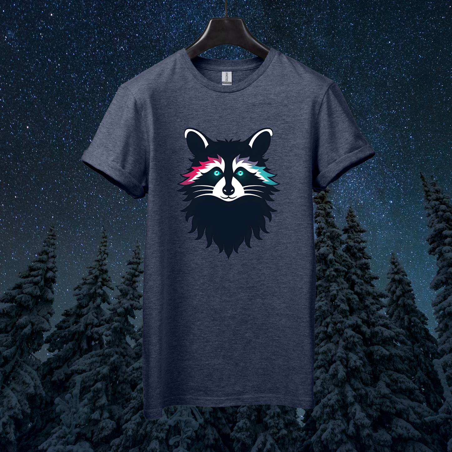 Aurora Raccoon T-Shirt