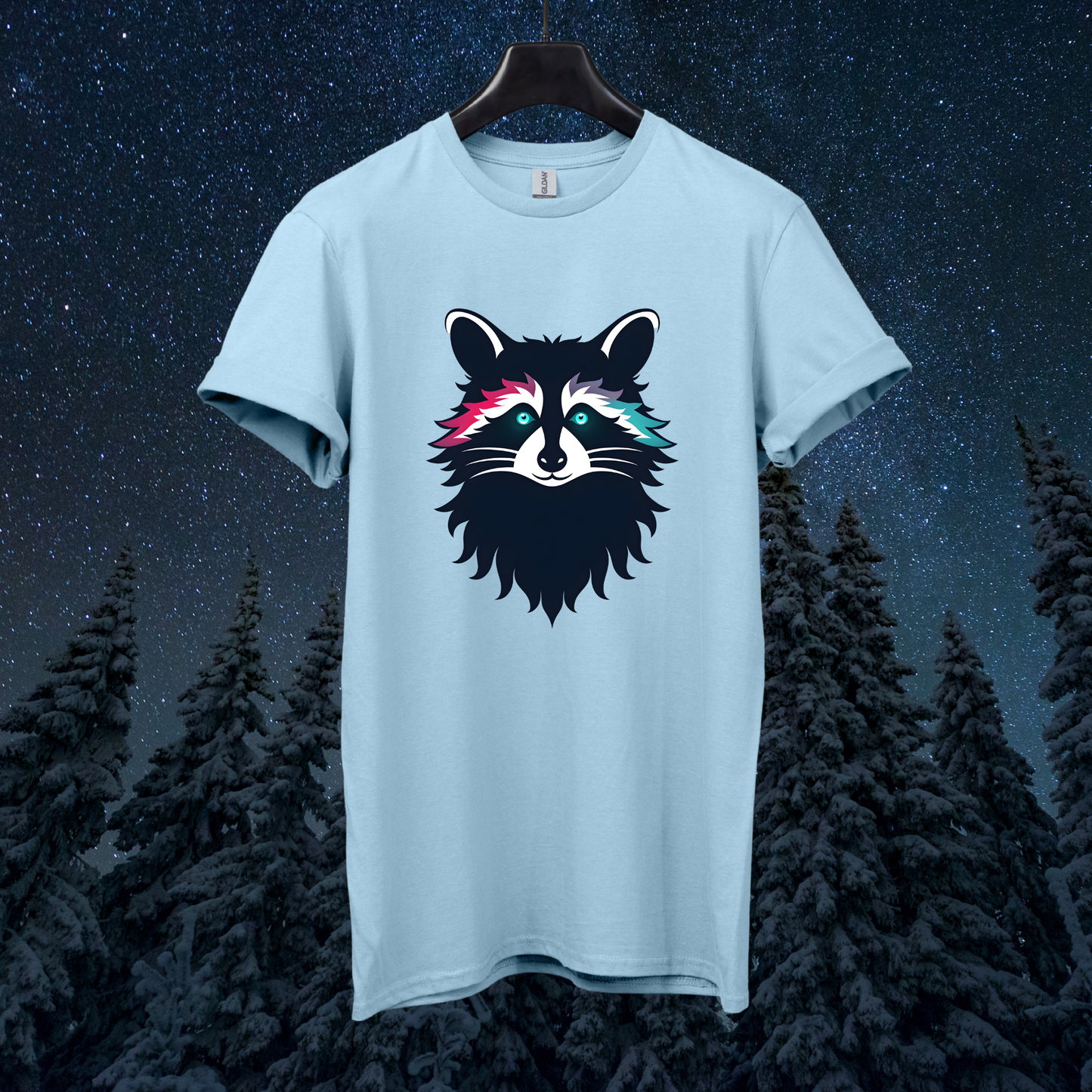 Aurora Raccoon T-Shirt