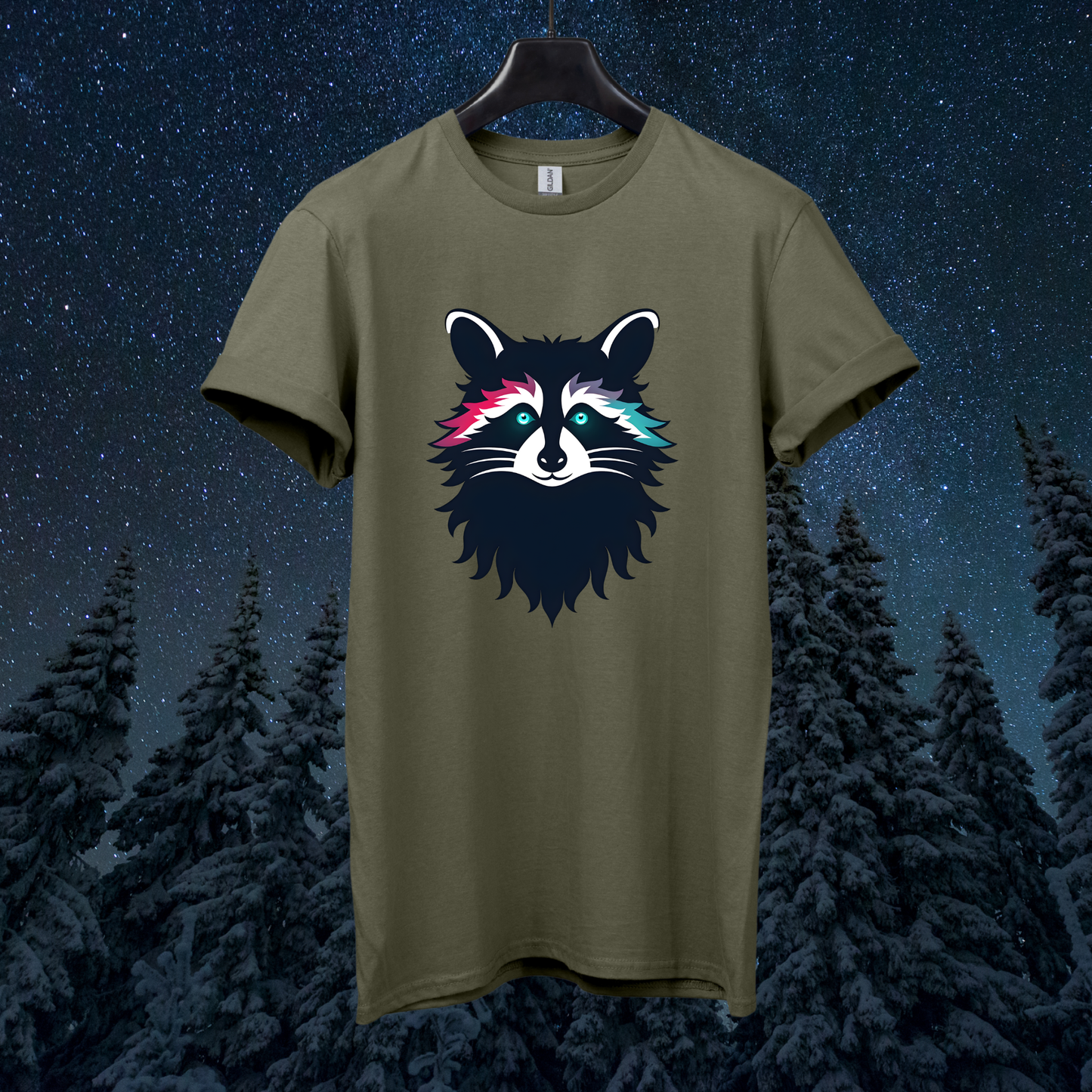 Aurora Raccoon T-Shirt