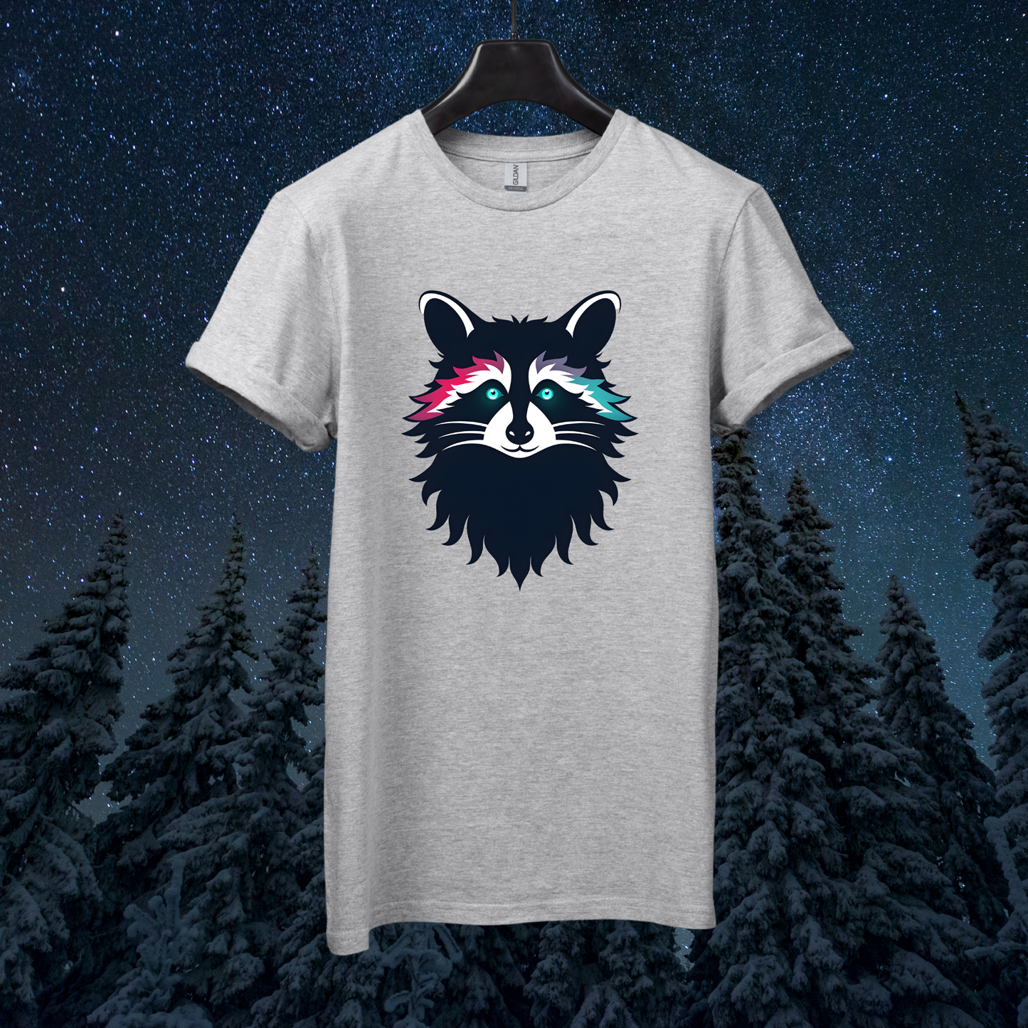 Aurora Raccoon T-Shirt