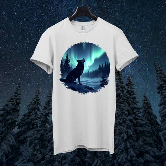 Dark Aurora Dog T-Shirt