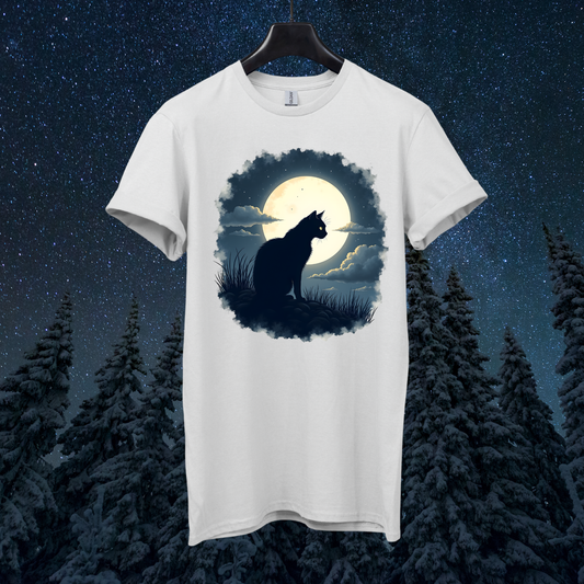 Dark Moon Cat T-Shirt