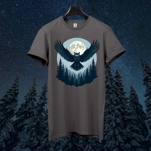 Forest Moon Owl T-Shirt