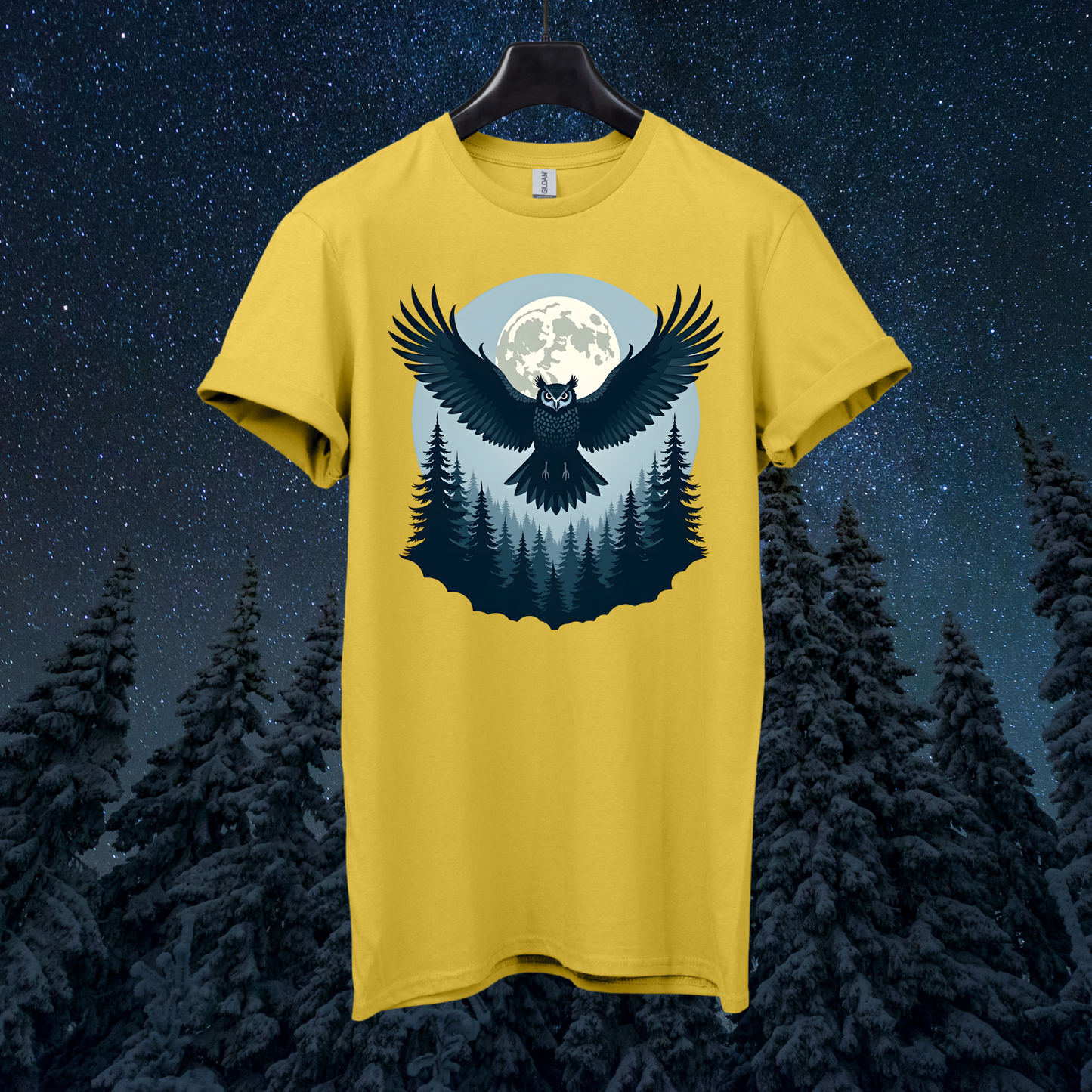 Forest Moon Owl T-Shirt