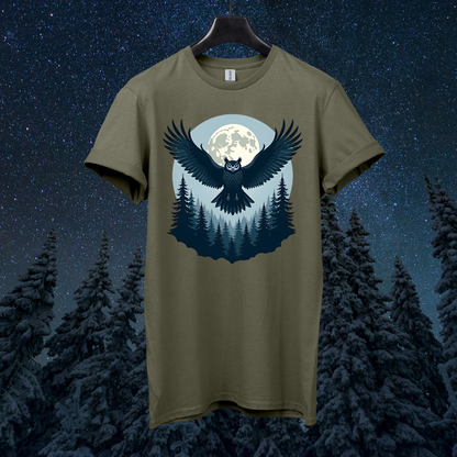 Forest Moon Owl T-Shirt
