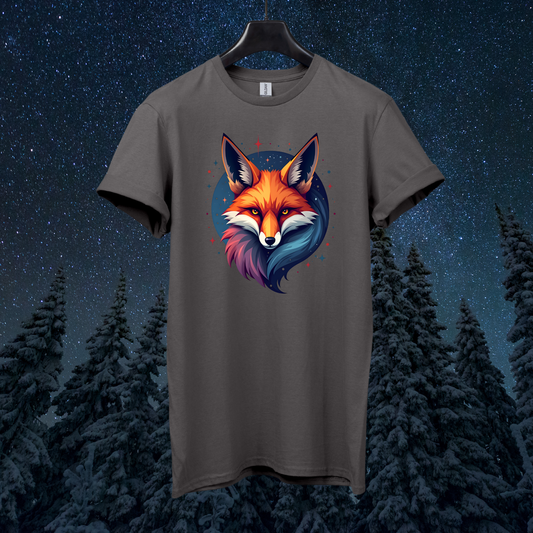 Galactic Fox Head T-Shirt