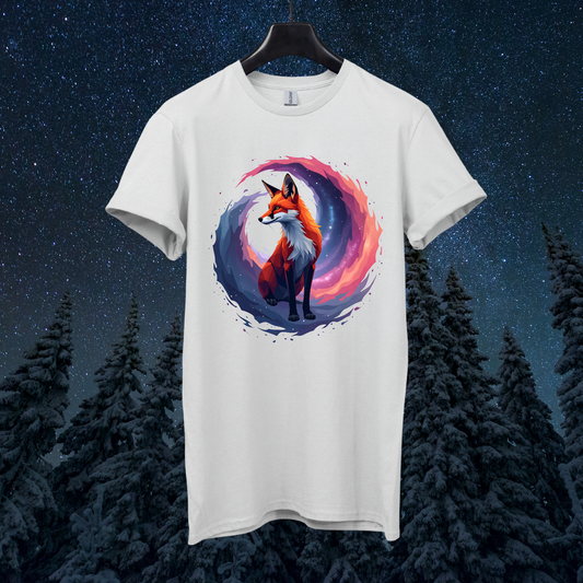 Galactic Geometric Fox T-Shirt