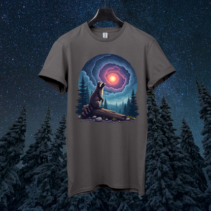 Galactic Sky Raccoon T-Shirt
