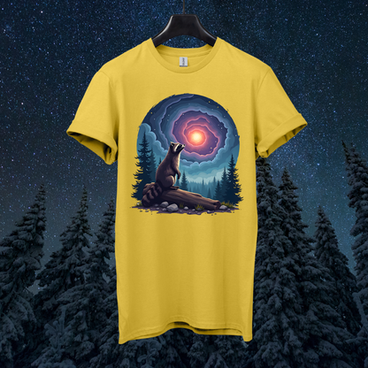 Galactic Sky Raccoon T-Shirt
