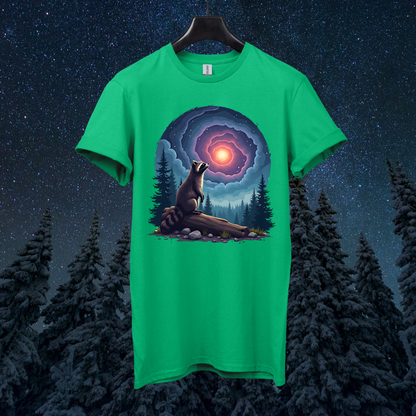 Galactic Sky Raccoon T-Shirt