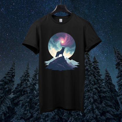 Galactic Sky Wolf T-Shirt