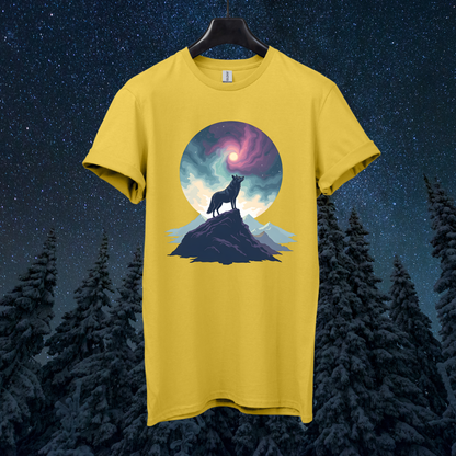 Galactic Sky Wolf T-Shirt