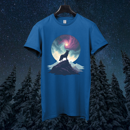 Galactic Sky Wolf T-Shirt