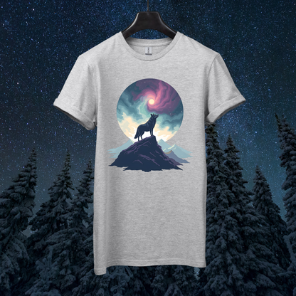 Galactic Sky Wolf T-Shirt