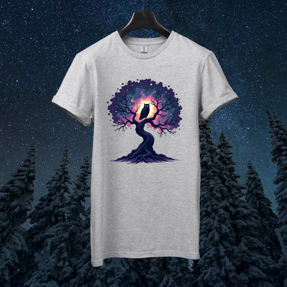 Galactic Tree Owl T-Shirt