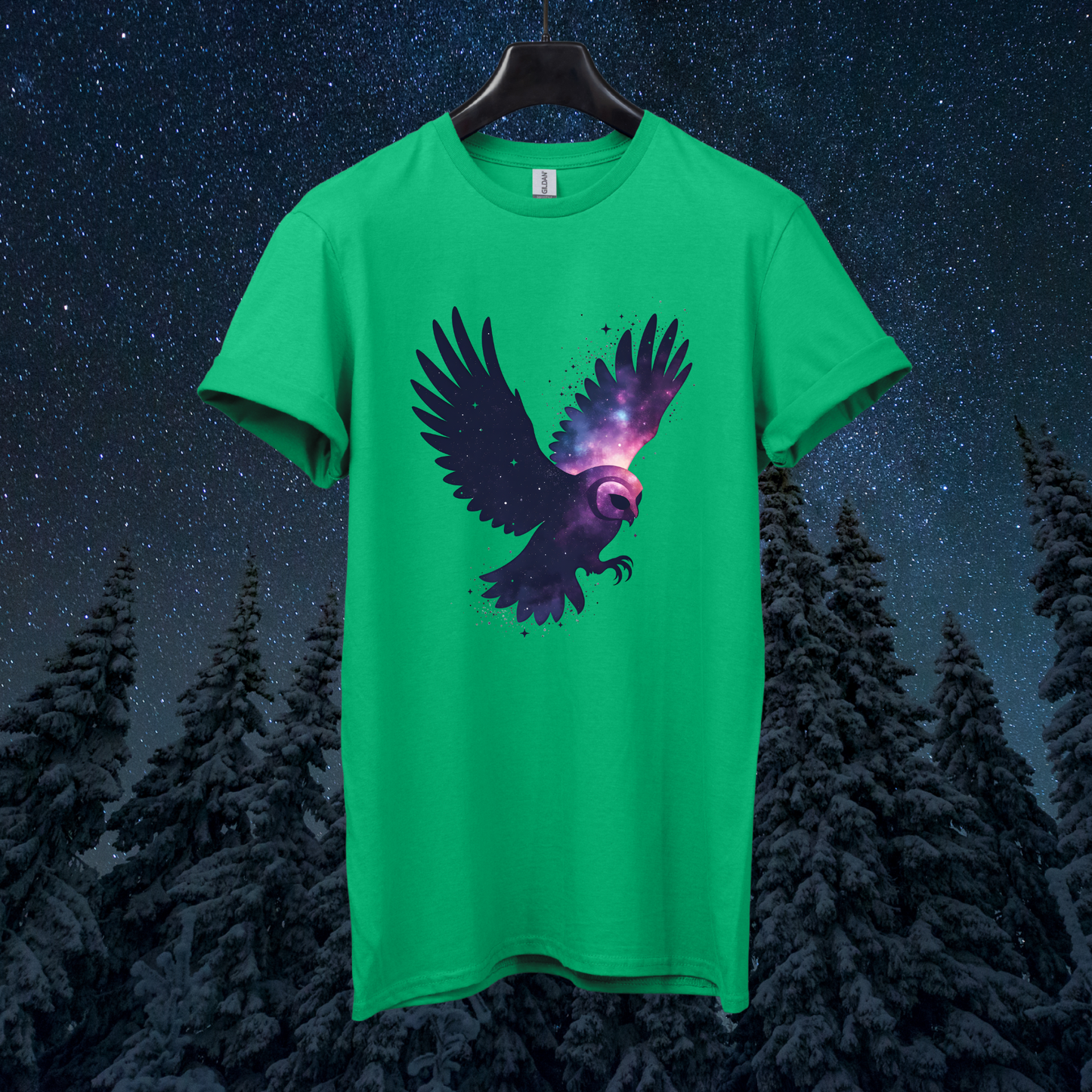 Galaxy Owl T-Shirt