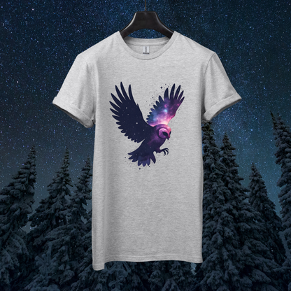 Galaxy Owl T-Shirt