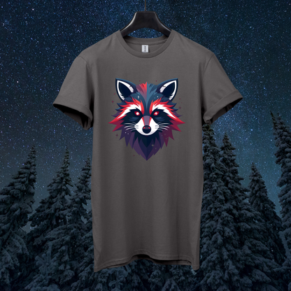 Geometric Galactic Raccoon T-Shirt