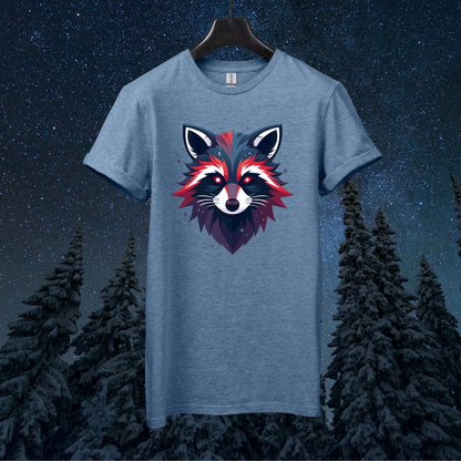 Geometric Galactic Raccoon T-Shirt
